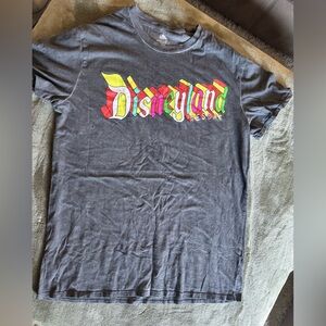 Gray Disneyland Retro T-Shirt